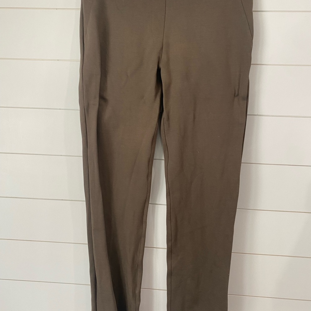 Betabrand Women’s Brown Dress Pants